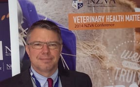 Dr Steve Merchant President of NZ Veterinary Association.