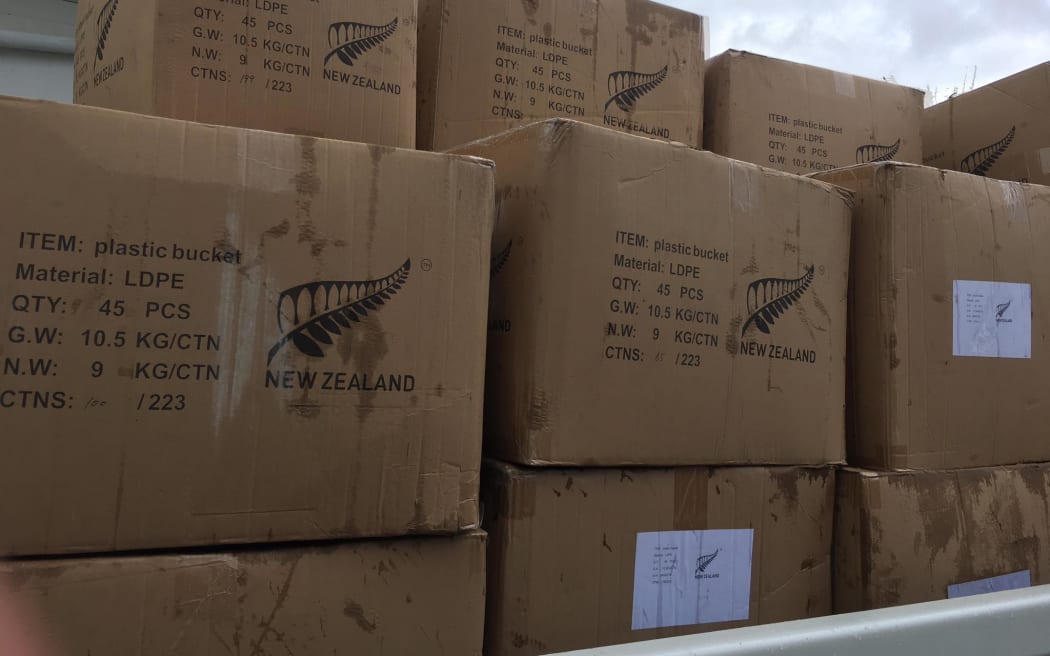 New Zealand Aid to Vanuatu post-cyclones Judy and Kevin.