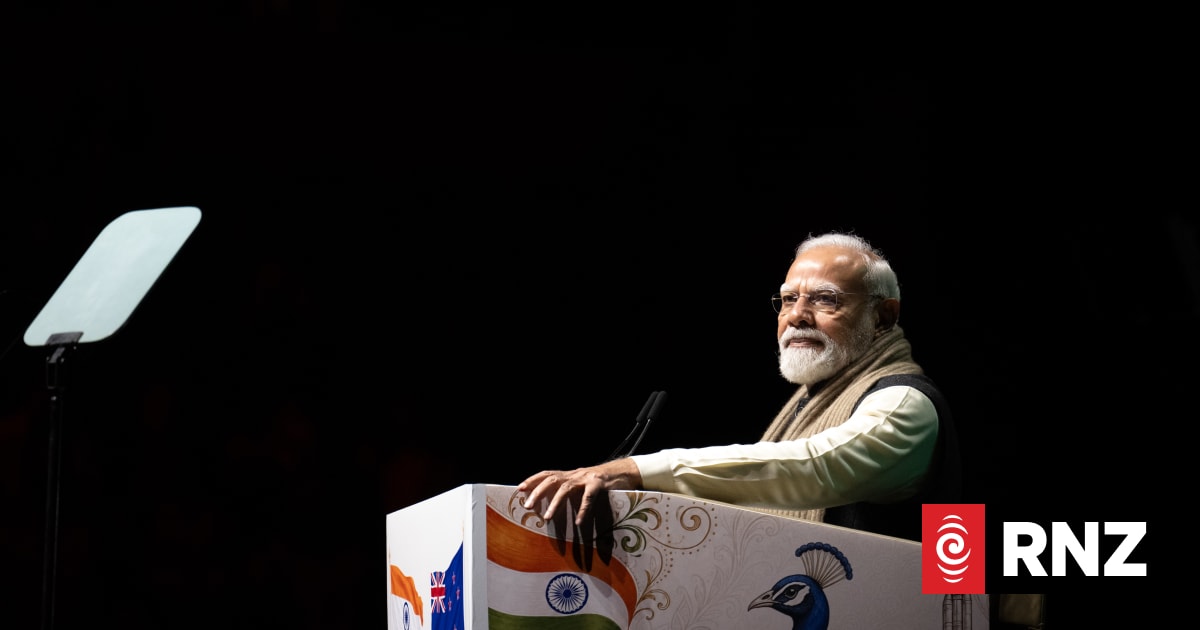 Sweeps and special podiums: Inside the 'eye-opening' security behind Modi's NZ visit