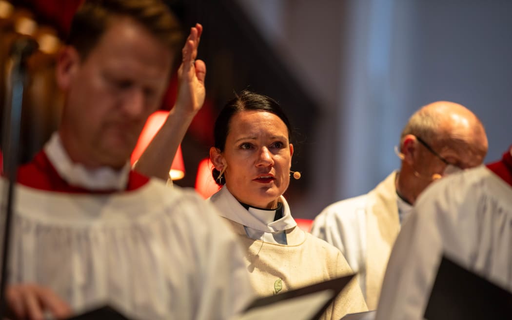 Easter Sunday Service at the Wellington Cathedral of St Paul
