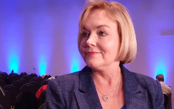 Judith Collins at the National Party AGM.