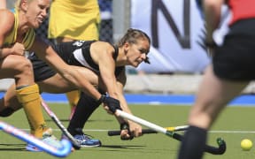 New Zealand hockey player Petrea Webster.