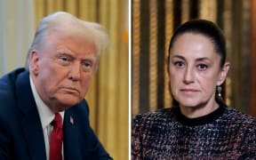 US President Donald Trump and Mexico President Claudia Sheinbaum.