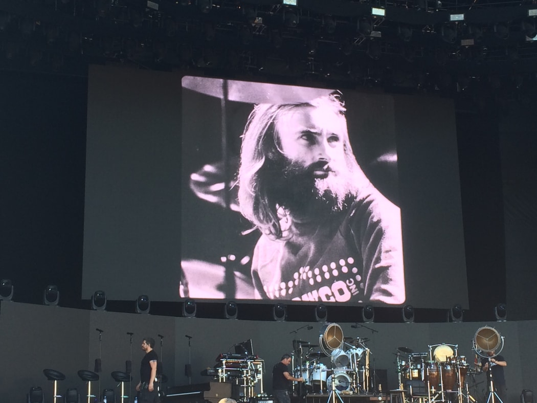 Phil Collins live at Christchurch Stadium