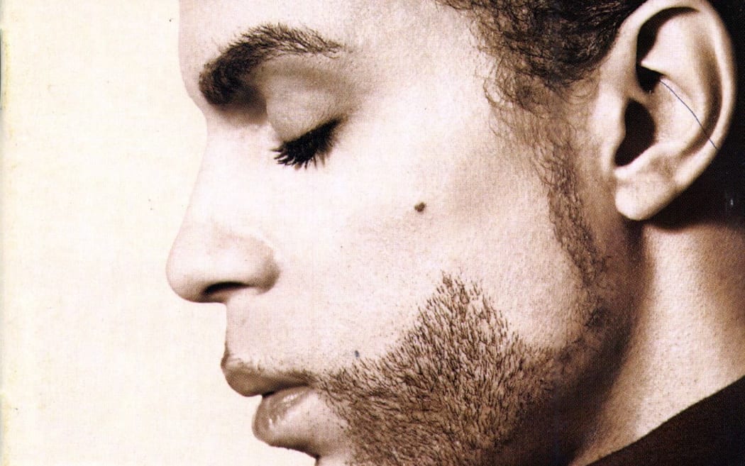 American musician Prince on the cover of his 1993 album The Hits /The B-Sides