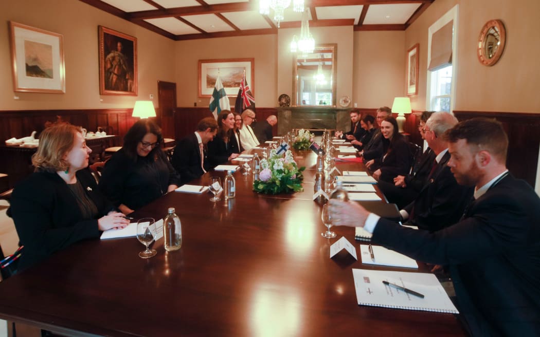 Bilateral talks between Finland and NZ - Sanna Marin visits