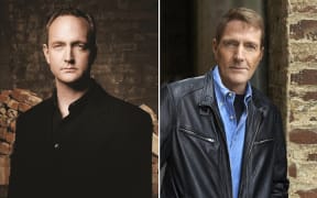 Andrew Child (left) will take over writing the Jack Reacher books from older brother Lee.