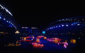 The opening ceremony of the 2000 Summer Olympic Games in Sydney.