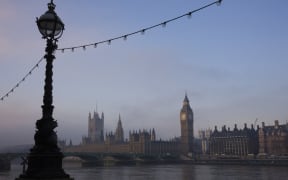 Early misty morning view of Big Ben and the Houses of Parliament across Westminster Bridge, London, England, United Kingdom, Europe (Photo by Amanda Hall / Robert Harding Premium / robertharding via AFP)