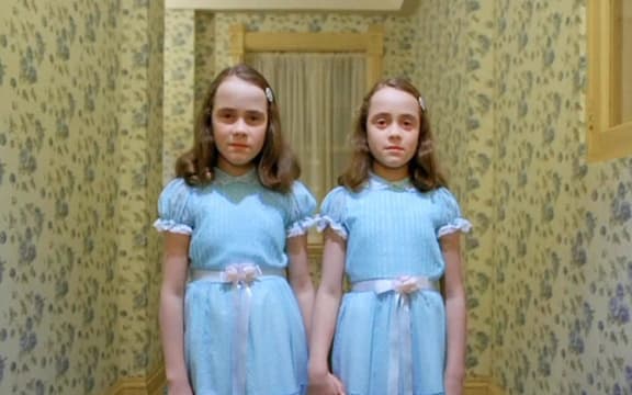 Twin actors in the horror movies the Shining.