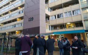 The state housing high-rise at 139 Greys Ave will soon be demolished to make way for 280 new units.