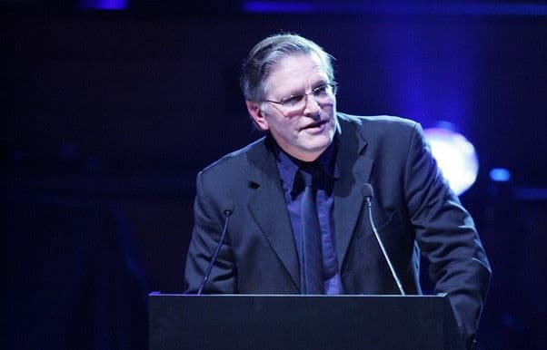 Arthur Baysting at the APRA Silver Scroll Awards.