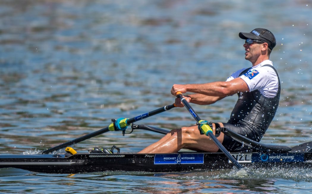 NZ rower Robbie Manson
