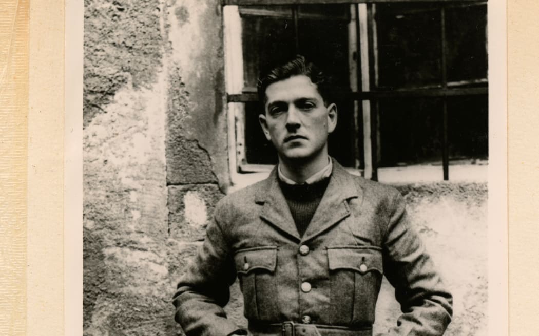 Giles Romilly, the communist nephew of Winston Churchill and the first of the Prominente, or special prisoners