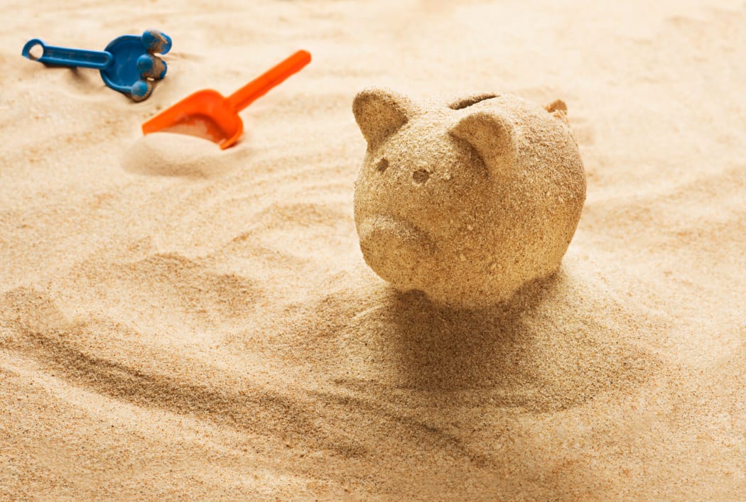 sand piggy bank