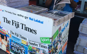 Fiji Times stand