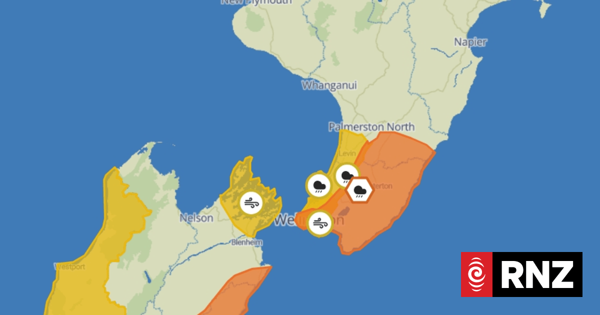 Weather warnings lift for upper North Island, more rain for Lower North Island
