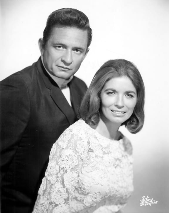 June Carter and Johnny Cash