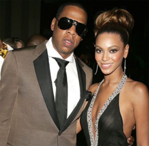 Jay Z and wife Beyonce