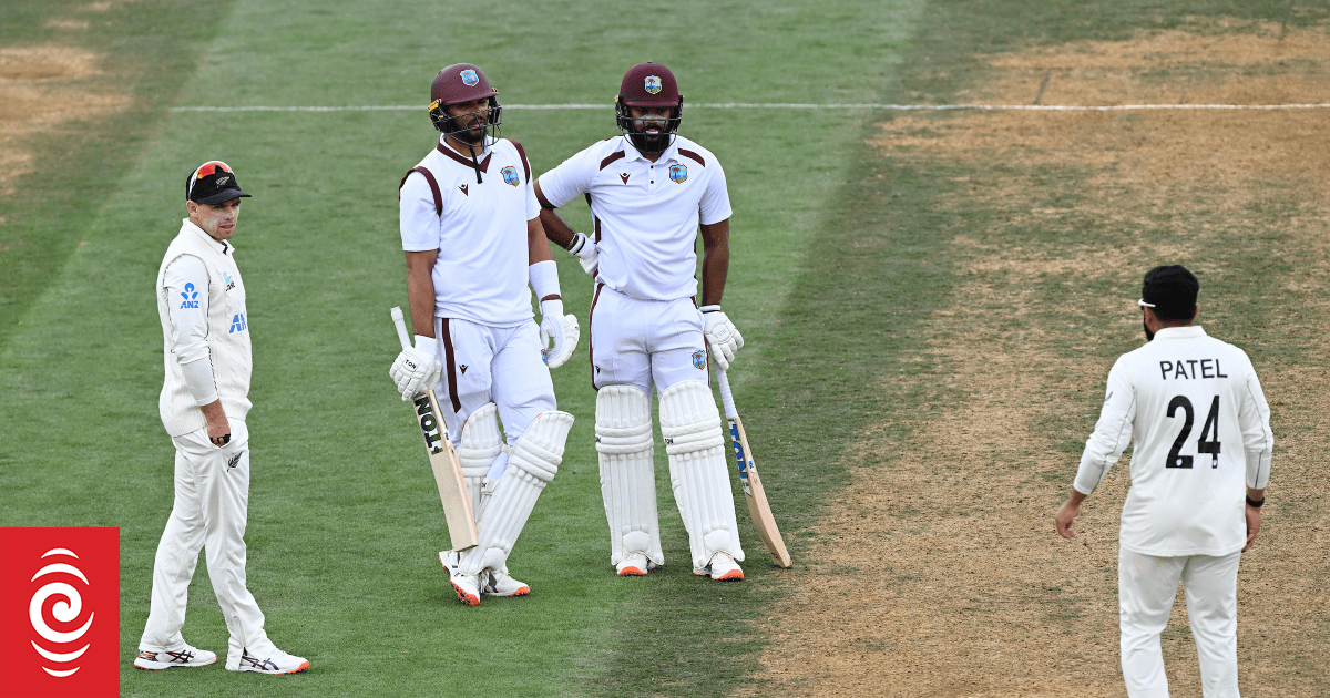 Live: Black Caps v West Indies - third test, day five