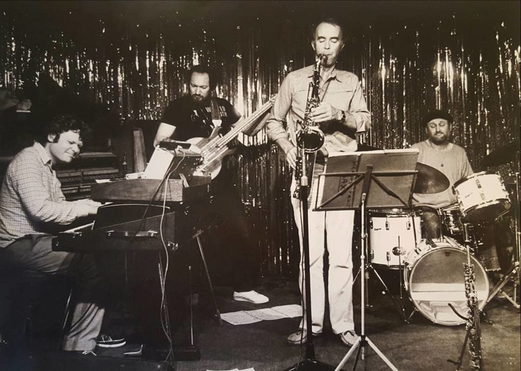Geoff Castle, Billy Kristian, Brian Smith and Roger Sellers in 1977