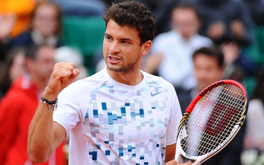 Bulgarian tennis player Grigor Dimitrov.