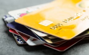 Credit cards for payment.