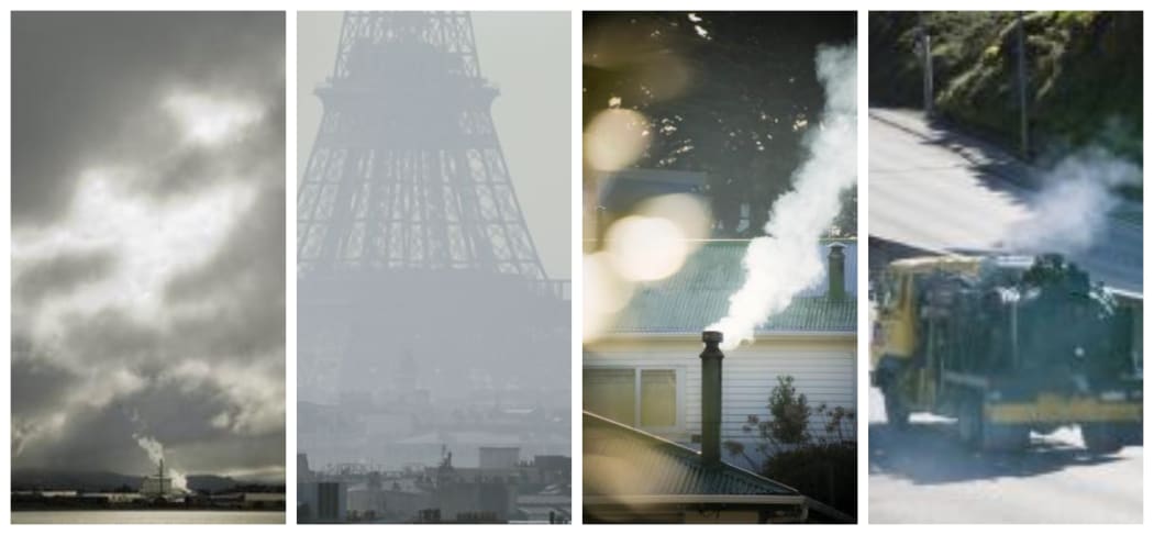 Air pollution composite
