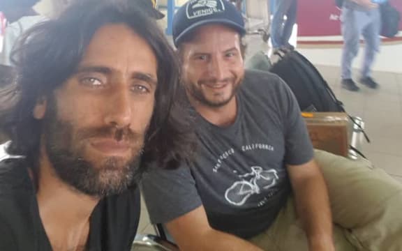 Behrouz Boochani and Dan Ilic.