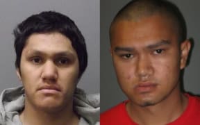 Evanda, left, and Tyson Harding