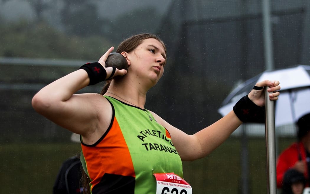 Milly Kirkwood, 15, is on track to compete in shotput and discus in the 2028 Paralympic Games.