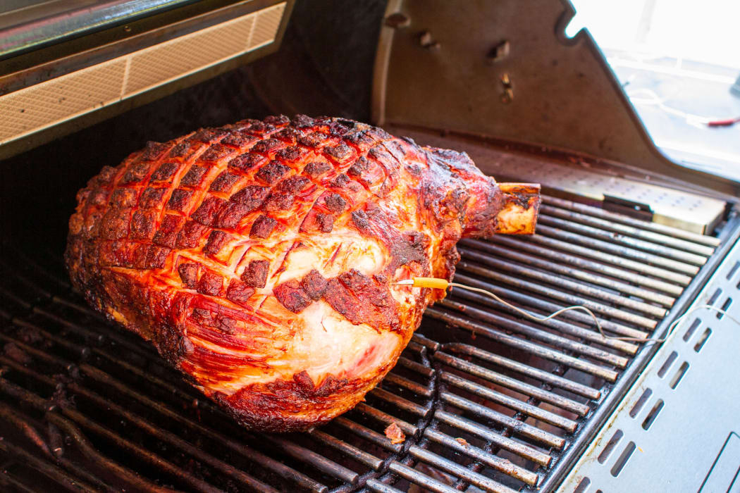 grilled ham