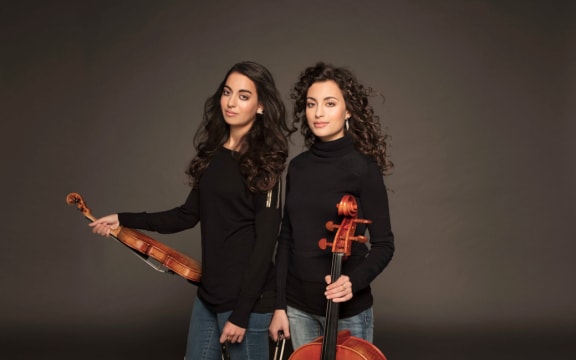 The Ayoub Sisters L-R Laura and Sarah