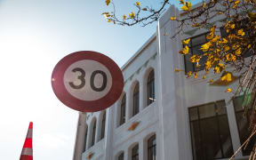 Speed limit sign