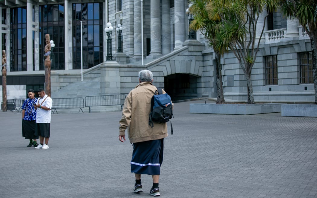 Members of New Zealand's Samoan Community, including those now eligible for citizenship came to Parliament to watch the bill pass its third reading.
