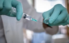 Vaccination injection.