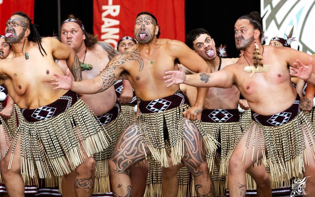 Te Kapa Haka o Ngāti Whakaue.