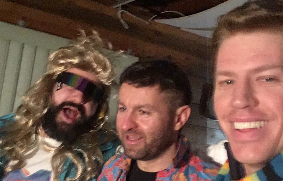 Bill Novak, Angelo Onello and Will Novak.