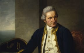 Captain James Cook painted at the age of 50 by Nathaniel Dance-Holland (1776)