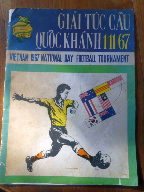 The programme booklet for the 1967 football tournament in Vietnam.
