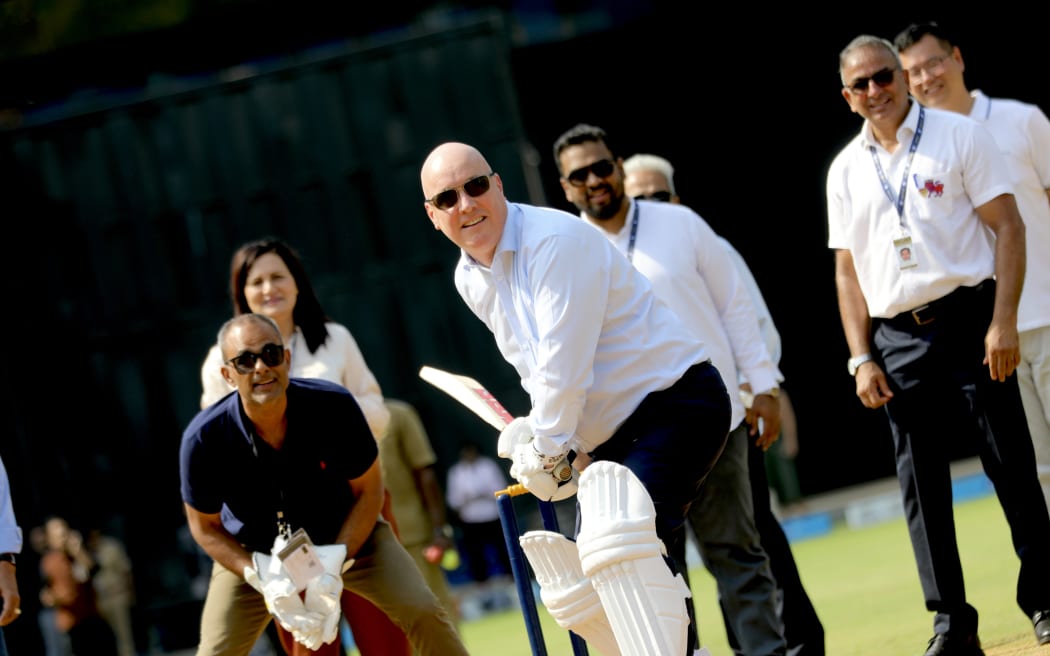 Luxon cricket at Wankhede Stadium in Mumbai