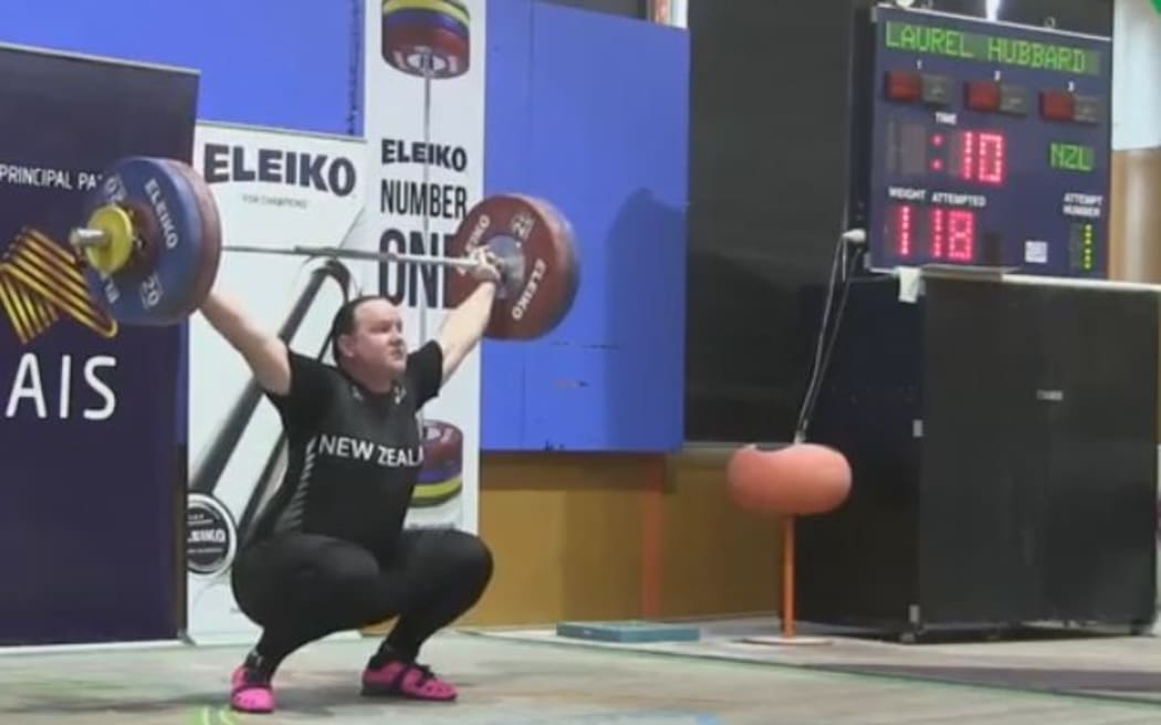 New Zealand weightlifter Laurel Hubbard