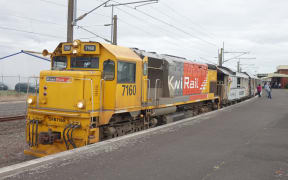 Northerner train at Hamilton train station