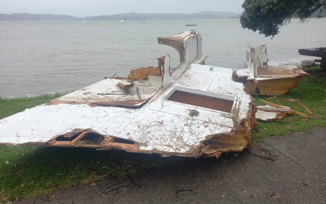 Towns in and near the Bay of Islands area in Northland, including Moerewa, Kawakawa, and Paihia, have seen damage, debris, flooding, and tree falls from Cyclone Gabrielle.