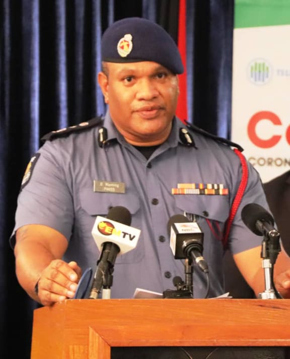 Papua New Guinea's Police Commissioner David Manning is the Controller of the country's State of Emergency during the covid-19 pandemic.