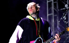 INDIO, CA - APRIL 21: Johnny Stevens of Highly Suspect performs onstage during the 2018 Coachella Valley Music And Arts Festival at the Empire Polo Field on April 21, 2018 in Indio, California.   Frazer Harrison/Getty Images for Coachella/AFP (Photo by Frazer Harrison / GETTY IMAGES NORTH AMERICA / Getty Images via AFP)
