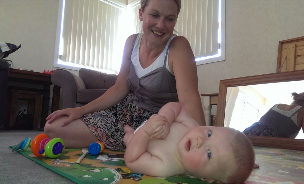 Jess Brocas, whose seven-month-old son Zac was born at the Stratford Maternity Clinic, has started a petition to save the service.