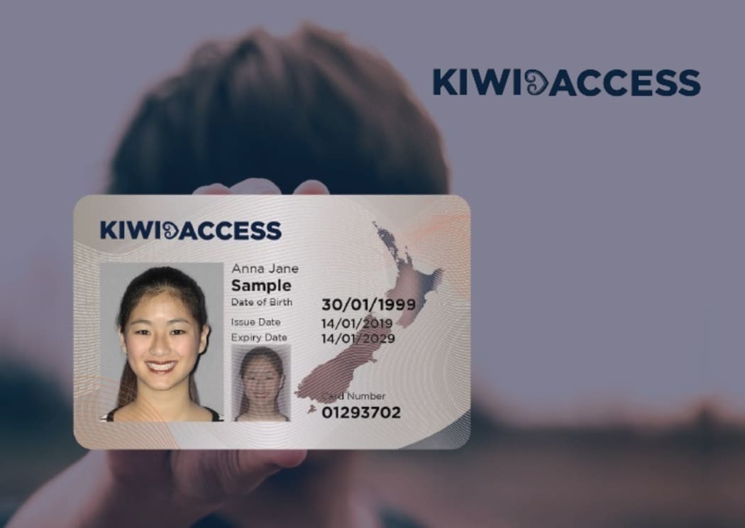 Illustration of Kiwi Access identity card
