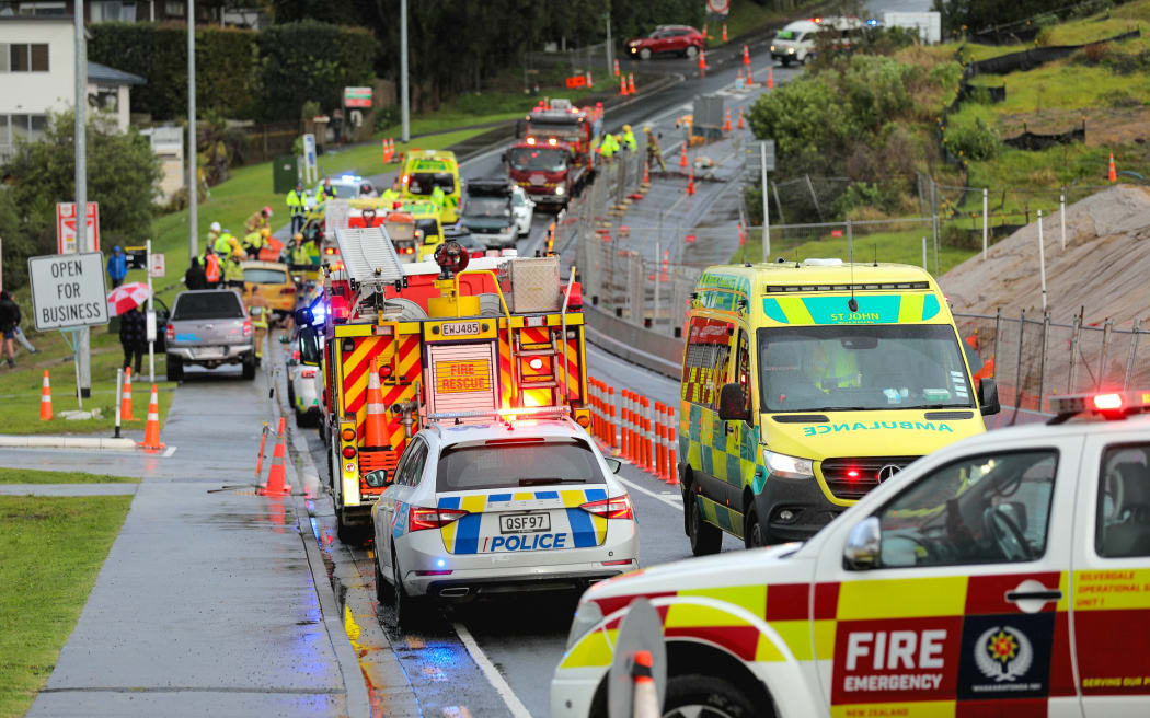 Car crash on Whangaparoa Road resulting in serious injuries