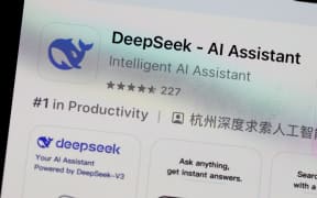 In this photo illustration, the DeepSeek app is displayed on an iPhone screen on January 27, 2025 in San Anselmo, California. Newly launched Chinese AI app DeepSeek has surged to number one in Apple's App Store and has triggered a sell-off of U.S. tech stocks over concerns that Chinese companies' AI advances could threaten the bottom line of tech giants in the United States and Europe.